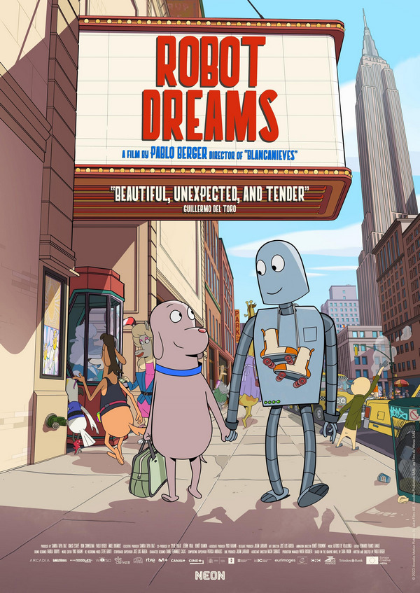 西班牙高分动画冷门佳作！《机器人之梦》 Robot Dreams (2023)豆瓣8.8分