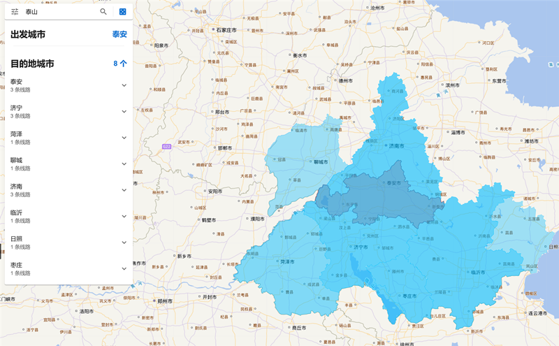 网站推荐:多寻地图高铁和公交线路查询