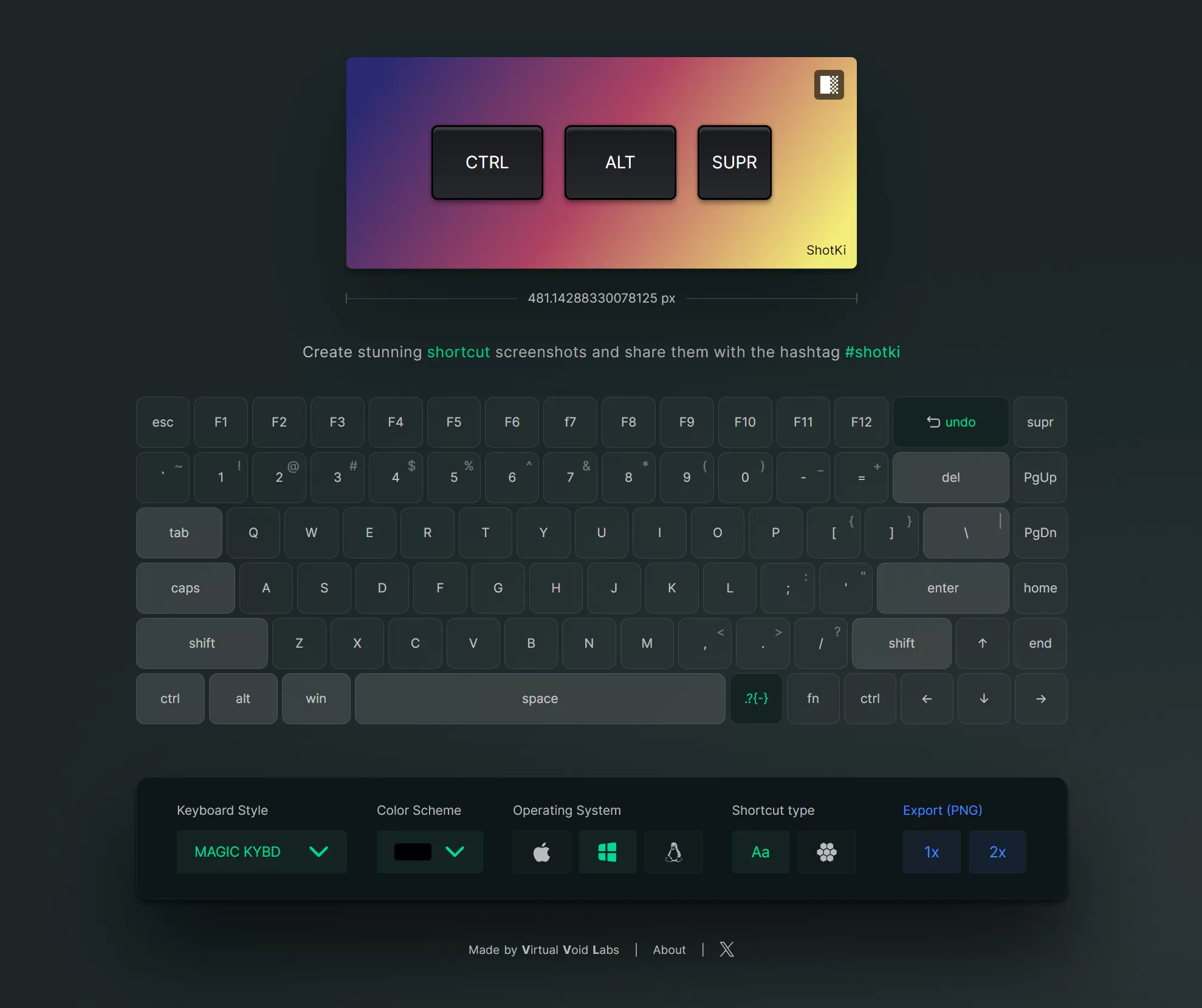 网站推荐：ShotKi 快捷键截图