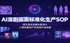 AI漫剧画面标准化生产SOP：网文选本改编分镜设计，人物场景资产生成成片全流程