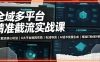全域多平台精准截流实战课｜7大截流核心玩法、6大平台矩阵布局、私域导流、AI话术批量生成、精准打粉闭环教程