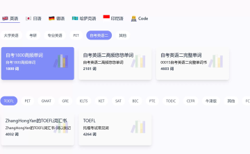 网站推荐:Qwerty Learner（为键盘工作者设计的单词记忆与英语肌肉记忆锻炼软件）