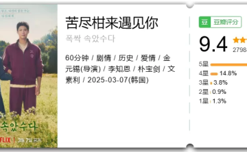2025最佳韩剧！豆瓣9.4！Netflix原创新剧《苦尽柑来遇见你》附资源（年度必看剧）