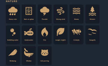 网站推荐:ambiphone（在线白噪音网站打开即用，无需注册）