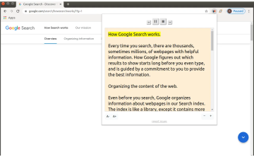 插件推荐：Read Aloud（一个网页文本朗读插件）