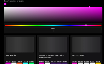 网站推荐:themefinder.io按主色调浏览网站