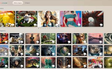 网站推荐：Puzzle Paradise – 一个可自定义的在线拼图游戏网站