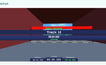 网站推荐：PolyTrack 在线赛车小游戏